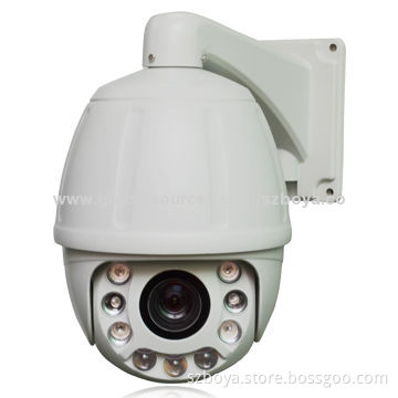 1080p 2.1 Megapixel IP Camera with 130m Dot-matrix IR, PTZ Dome and Waterproof